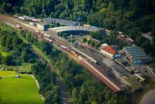 Eisenbahnmuseum Dahlhausen an der Ruhr, Bochum, Ruhrgebiet, Nordrhein-Westfalen, Deutschland